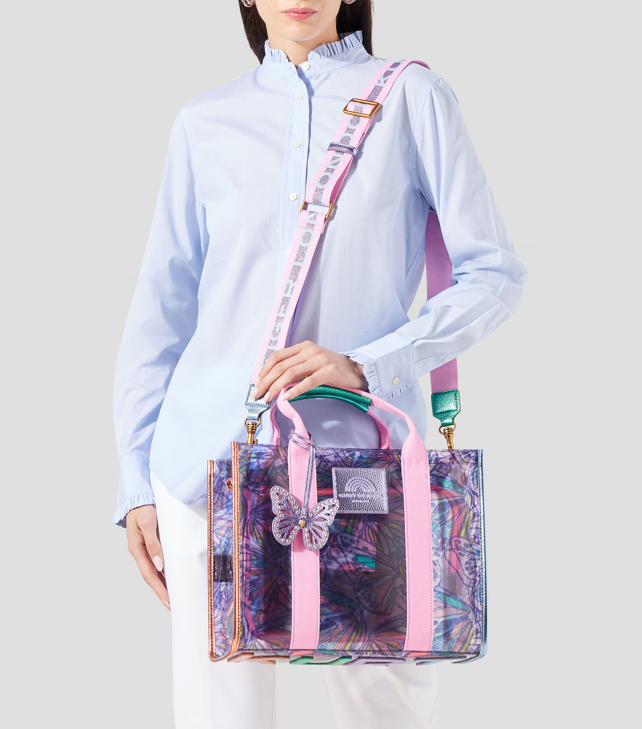 Bolsa tote estampada Mujer